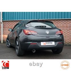 Scorpion Exhausts Vauxhall Astra GTC 1.6 Turbo Resonated secondary cat-back syst