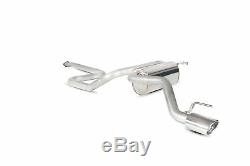 Scorpion Non-Res Cat Back Exhaust (EVO) for Vauxhall Astra J GTC 1.4 Turbo 09-15