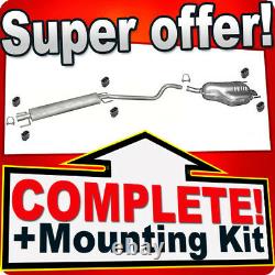 Silencer Exhaust System for Opel/Vauxhall Astra H 1.6 1.8 Hatchback Coupe 2004