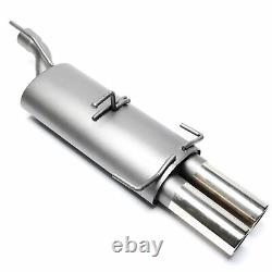 Sport Exhaust 0 3/32x2.99in Vauxhall Astra F Cc Flh 1.4 2.0+ ABE