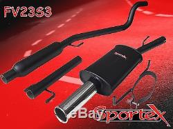 Sportex Vauxhall Astra coupe mk4 performance exhaust system 2003-2005
