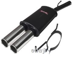 Sportex Vauxhall Astra mk4 (G) Saloon, Estate, Van exhaust back box 2003-2005 T3