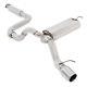 Stainless Cat Back Exhaust System For Vauxhall Astra J Mk6 Gtc 1.6 Turbo Sri 09+