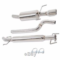 Stainless Cat Back Exhaust System For Vauxhall Opel Astra H Mk5 2.0 Z20leh Sri