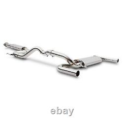 Stainless Catback Exhaust System Kit For Vauxhall Opel Astra J Vxr Gtc 2.0 11-15