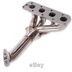 Stainless Decat De Cat Exhaust Manifold For Vauxhall Opel Astra Mk4 1.2 1.4 16v
