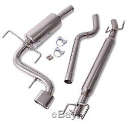 Stainless Steel Catback Exhaust System For Vauxhall Astra H 2.0 Vxr Turbo