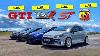 The Fastest Tuned Hot Hatch 6 Gti Vs Vxr Vs St Vs Abarth