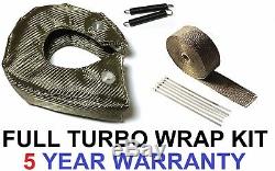 Titanium Exhaust Headers Wrap Tape Heat Shield And Turbo Blanket 15m Insulating