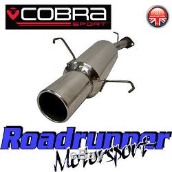 VA02 Cobra Astra G Coupe 1.4 1.6 1.8 2.0 2.2 Stainless Rear Silencer Box Exhaust