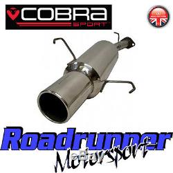 VA12 Cobra Sport Astra G MK4 Hatch Stainless Back Box Rear Silencer Exhaust 2