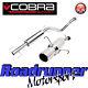 VA17 Cobra Sport Astra G Coupe 1.4 1.6 1.8 2.0 2.2 Exhaust System Resonated