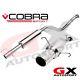 VA17 Cobra Sport Vauxhall Astra G Coupe 98-04 Cat Back Exhaust Resonated