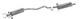 VAUXHALL ASTRA F 1.4 1.6 1.7 TD 1.8 2.0 1991-1998 Silencer Exhaust System