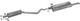 VAUXHALL ASTRA F SALOON 1.4 1.6 1.7 TD 1.8 2.0 1991-1998 Silencer Exhaust System