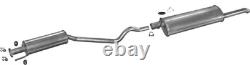 VAUXHALL ASTRA F SALOON 1.4 1.6 1.7 TD 1.8 2.0 1991-1998 Silencer Exhaust System