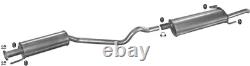 VAUXHALL ASTRA F SALOON 1.4 1.6 1.7 TD 1995-1998 Silencer Exhaust System