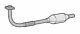 VAUXHALL ASTRA G 1.7 DTi EXHAUST FRONT PIPE & CAT CATALYTIC CONVERTER (R103)