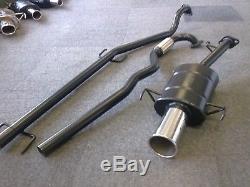 VAUXHALL ASTRA G COUPE Mk4 1.8L 16V SPORTS EXHAUST SYSTEM 2001-2005 4 Tip