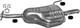 VAUXHALL ASTRA G ESTATE 1.7 TD 2.0 TD 1998-2004 Exhaust Rear Silencer+
