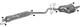 VAUXHALL ASTRA G HATCHBACK 1.6 100/101/84HP 1998-2003 Silencer Exhaust System