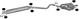 VAUXHALL ASTRA G HATCHBACK 1.6 84/101/103HP 2003-2004 Silencer Exhaust System+