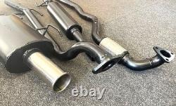 VAUXHALL ASTRA G Mk4 HATCHBACK 1.8L 16V TWIN BOX EXHAUST SYSTEM 2001-05 3.5 TIP