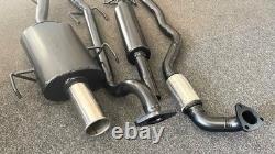 VAUXHALL ASTRA G Mk4 HATCHBACK 1.8L 16V TWIN BOX EXHAUST SYSTEM 2001-05 3.5 TIP