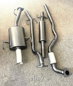 VAUXHALL ASTRA G Mk4 HATCHBACK 1.8L 16V TWIN BOX EXHAUST SYSTEM 2001-05 3.5 TIP
