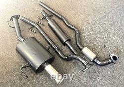 VAUXHALL ASTRA G Mk4 HATCHBACK 1.8L 16V TWIN BOX EXHAUST SYSTEM 2001-05 3.5 TIP