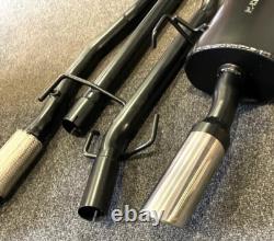 VAUXHALL ASTRA H Mk5 TWIN TOP PERFORMANCE Z16XER/Z18XER SYSTEM 3 SLASH CUT TAIL