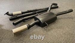 VAUXHALL ASTRA H Mk5 Z16XER/Z18XER TWIN TOP CAT BACK SYSTEM 3 ROLLED IN TIP