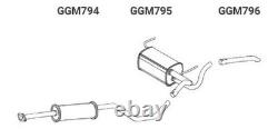 VAUXHALL ASTRA J 1.4 1 2009-2016 Exhaust System