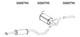 VAUXHALL ASTRA J 1.4 1 2009-2016 Exhaust System