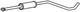 VAUXHALL ASTRA J 1.4 101/87-101HP 2009- Exhaust Centre Silencer