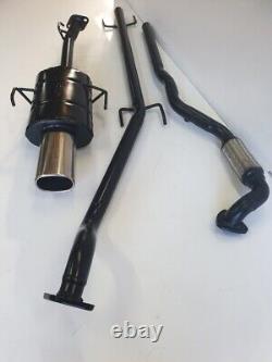 VAUXHALL ASTRA Mk4 COUPE 1.8L 16V SPORTS EXHAUST SYSTEM 2001-2005 SQUARE Tip