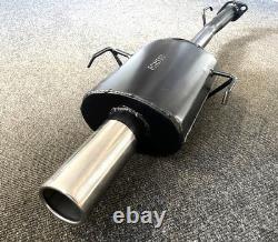 VAUXHALL ASTRA Mk4 COUPE 1.8L 16V TWIN BOX SPORTS EXHAUST 01-05 3 Rolled In Tip