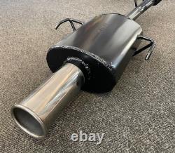 VAUXHALL ASTRA Mk4 COUPE PERFORMANCE EXHAUST SYSTEM 1998-2001 3 ROLLED OUT