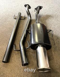 VAUXHALL ASTRA Mk4 COUPE PERFORMANCE EXHAUST SYSTEM 1998-2001 4 Rolled Out Tip