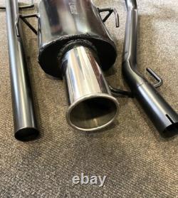VAUXHALL ASTRA Mk4 COUPE PERFORMANCE EXHAUST SYSTEM 1998-2001 4 Rolled Out Tip