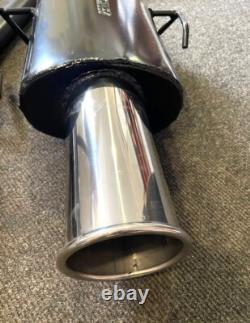 VAUXHALL ASTRA Mk4 COUPE PERFORMANCE EXHAUST SYSTEM 1998-2001 4 Rolled Out Tip