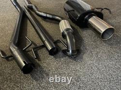 VAUXHALL ASTRA Mk4 HATCHBACK 1.6L 16V SPORTS EXHAUST SYSTEM 2001-2005 3 R/I Tip