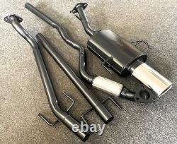 VAUXHALL ASTRA Mk4 HATCHBACK 1.6L 16V SPORTS EXHAUST SYSTEM 2001-2005 OVAL TAIL