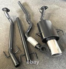 VAUXHALL ASTRA Mk4 HATCHBACK 1.6L 16V SPORTS EXHAUST SYSTEM 2001-2005 OVAL TAIL