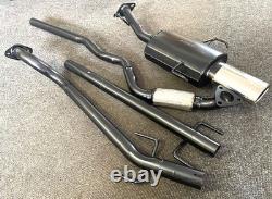 VAUXHALL ASTRA Mk4 HATCHBACK 1.6L 16V SPORTS EXHAUST SYSTEM 2001-2005 OVAL TAIL