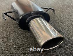 VAUXHALL ASTRA Mk4 HATCHBACK 1.6L 16V SPORTS EXHAUST SYSTEM 2001-2005 OVAL TAIL