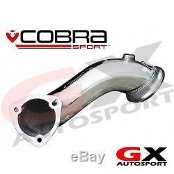 VX02c Cobra Sport Vauxhall Astra H VXR 05-11 First DeCat Pipe 2.75 bore