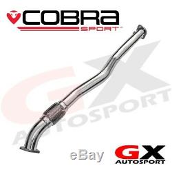 VX05c Cobra Sport Vauxhall Astra H VXR 05-11 Second DeCat Pipe 2.5 bore