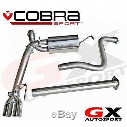 VX32 Cobra Sport Vauxhall Astra J 1.6 GTC 09 Cat Back System Non-Res