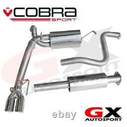 VX33 Cobra sport Vauxhall Astra J 1.6 GTC 09 Cat Back Res